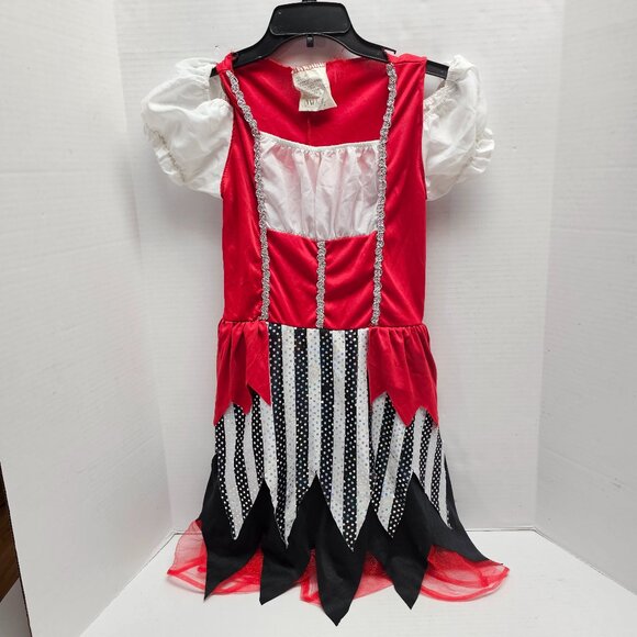 Girls Costume Pearl Pirate Dress Up Party Halloween L 12 - 14 Child Teen - Picture 1 of 8